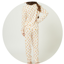 07 pijama infantil feminino longo termico foods