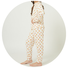 08 pijama infantil feminino longo termico foods