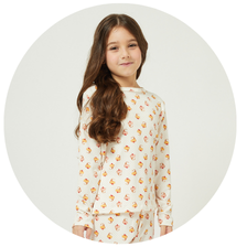 09 pijama infantil feminino longo termico foods