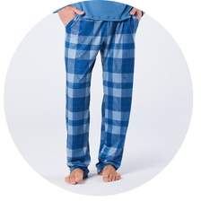 04 pijama masculino longo dudu suede xadrez jeans
