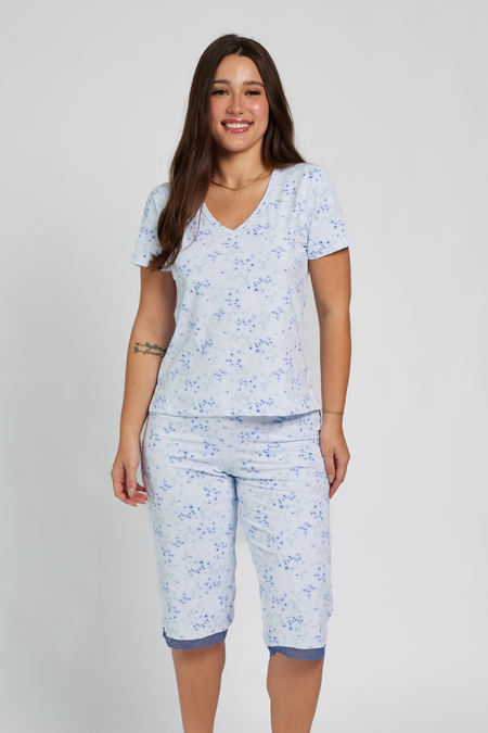 Pijama Feminino Pescador Ligia Liganete Mosquitinho Toka dos